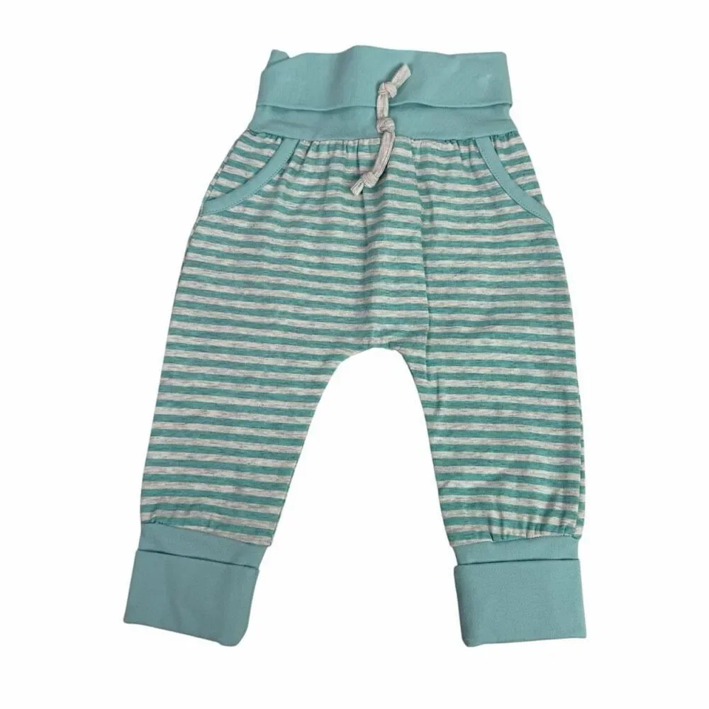 Deux par Deux Pant Top Set Green 3 Months NEW